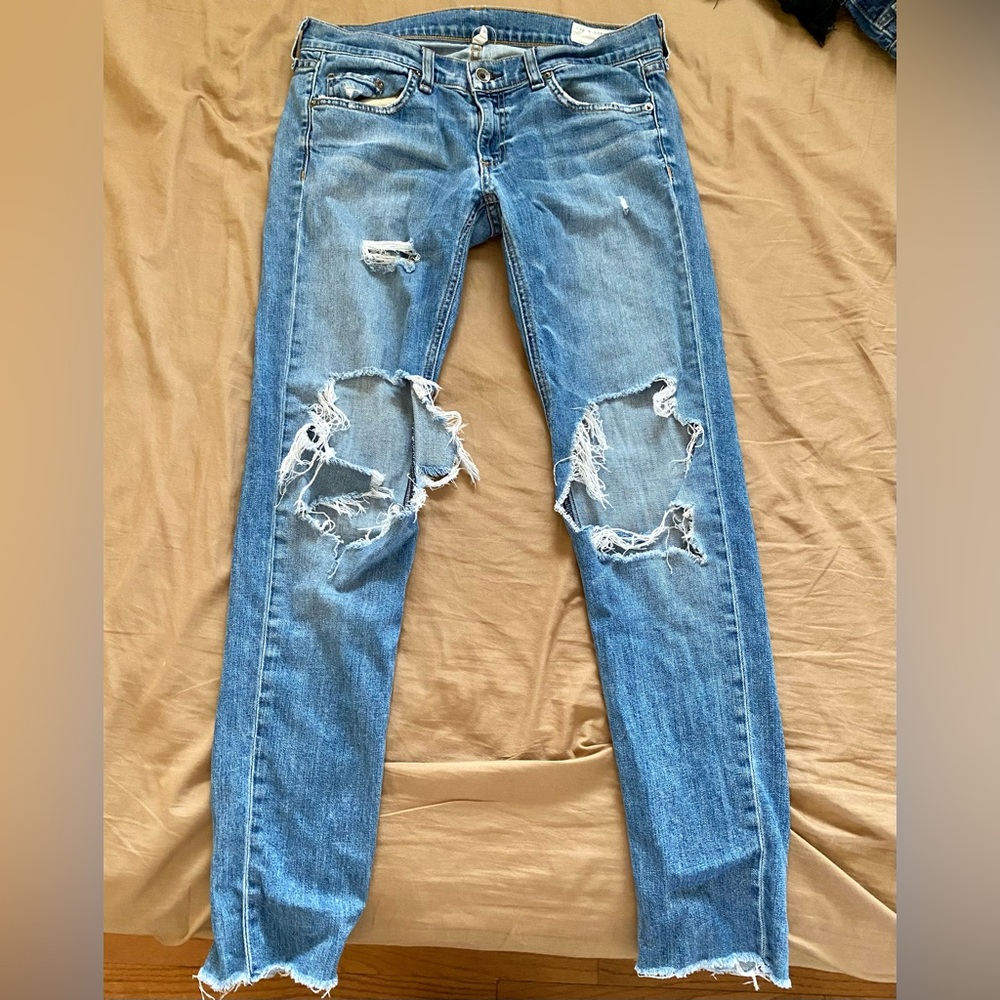 Rag & Bone distressed jeans